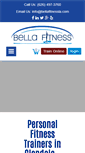 Mobile Screenshot of bellafitnessla.com